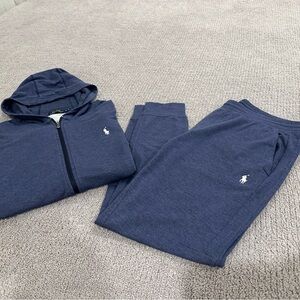 Polo by Ralph Lauren Navy Blue Jump Suit- XL